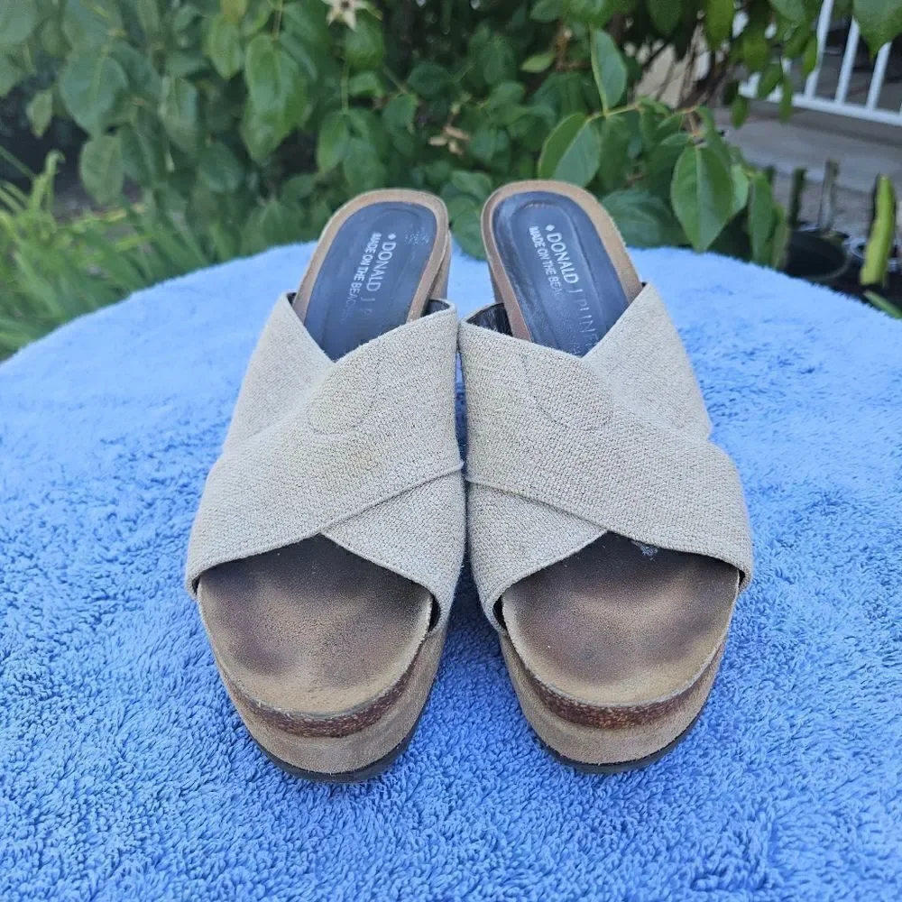 Donal J Pliner wedge sandals